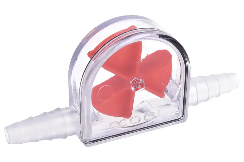 Alphacool Eisfluegel Flow Indicator – Red, Compatible With 6–11Mm Tubing (Plexiglass) 1