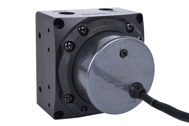 Alphacool Eispumpe Vpp755 D5 Pump With G1/4” Internal Thread And Acetal Eisdecke V.3 Top 1