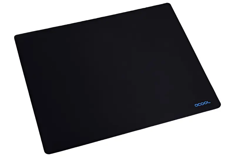 Alphacool Eisteppich Medium Black Gaming Mousepad 1