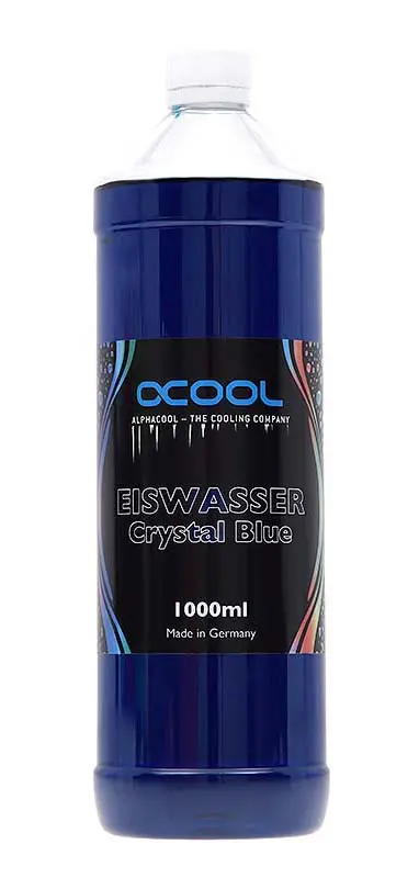 Alphacool Eiswasser Crystal Blue Pre-Mixed Pc Coolant – 1 Liter 1
