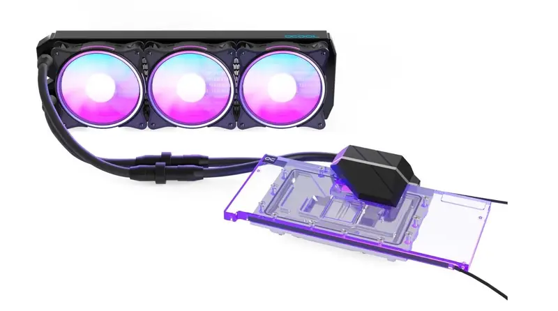 Alphacool Eiswolf 2 360Mm Aio Liquid Cooler For Asrock Taichi Rx 7900 Xtx/Xt With Phantom Edition & Backplate 1