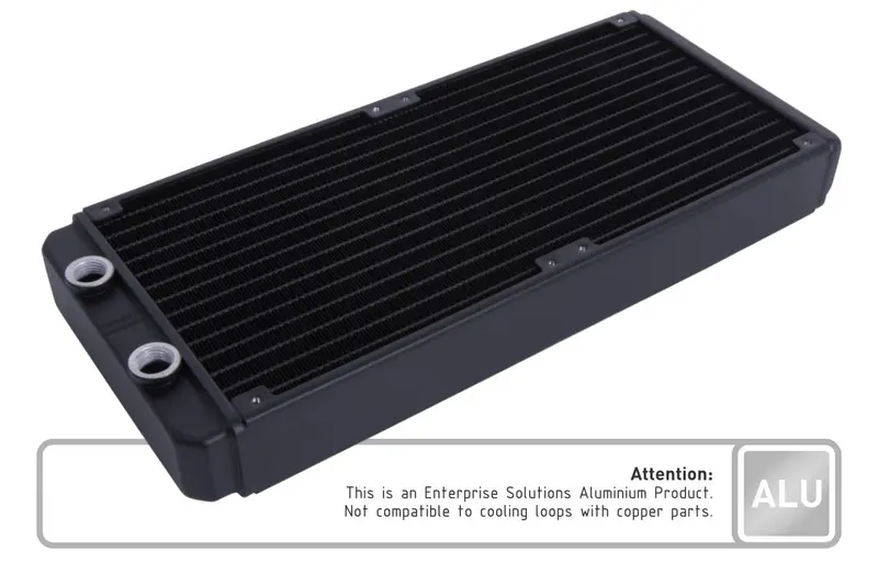 Alphacool Es Aluminum 280Mm Radiator (T38 Profile) – For Industrial Applications 1