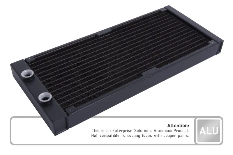 Alphacool Es T27 Aluminum 280Mm Radiator Frame – Industrial Use Only 1