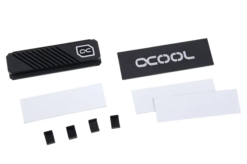 Alphacool Hdx Pro Air M.2 Nvme 2280 Ssd Cooler With Aluminum Heatsink 1
