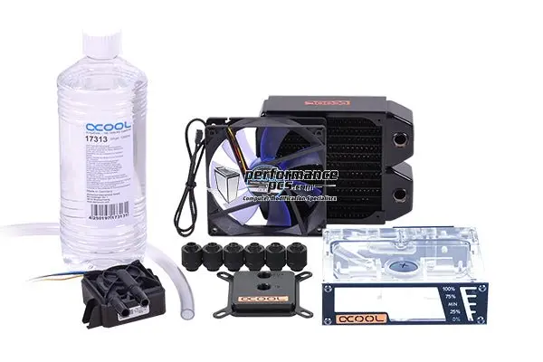 Alphacool Nexxxos Cool Answer 120 Ddc/Xt All-In-One Liquid Cooling Kit 1