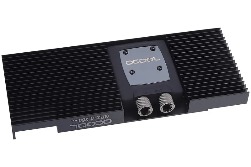 Alphacool Nexxxos Gpx Gpu Water Block For Amd Radeon R9 280 (M11) – Includes Black Backplate 1