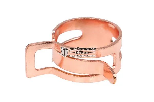 Alphacool Shiny Copper Spring Steel Hose Clamp (19–22 Mm) 1