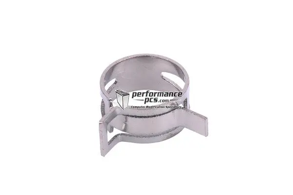 Alphacool Spring Steel Hose Clamp – Adjustable For 19–22 Mm Tubing (Gray) 1