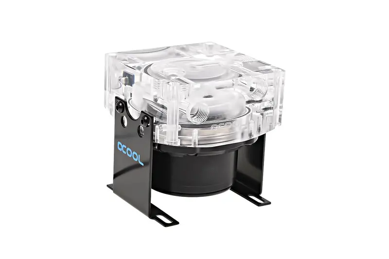 Alphacool Vpp655 Pwm D5 Pump With Eisdecke Plexi V.3 Top – G1/4" Threaded 1