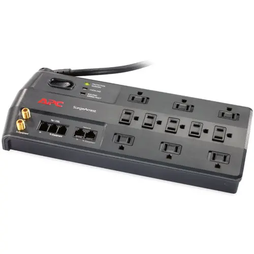 Apc P11Vnt3 Surge Protector With 2030-Joule Rating, 11 Ac Outlets & Data Line Protection 1