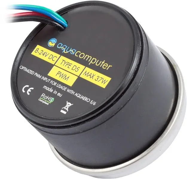 Aquacomputer D5 Pwm Pump Motor With Tachometer Speed Signal 1
