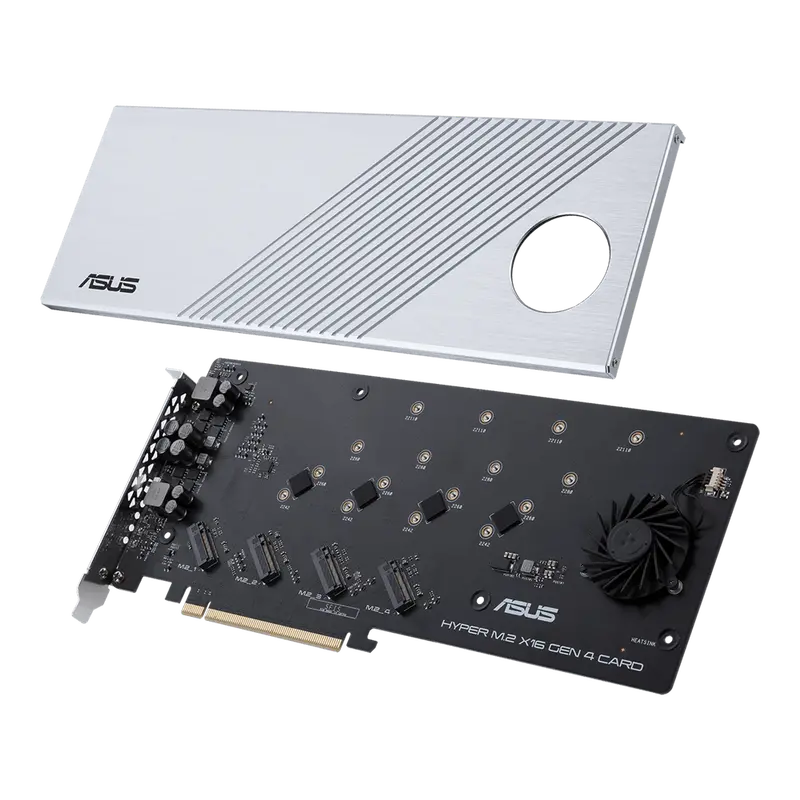 Asus Hyper M.2 X16 Pcie 4.0/3.0 Expansion Card 1