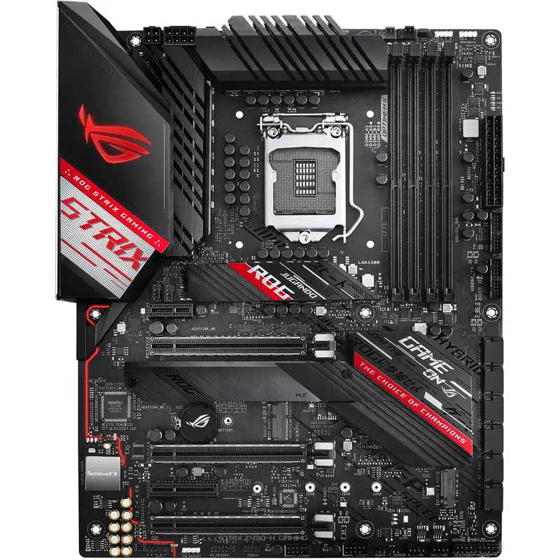 Asus Rog Strix Z490-H Gaming Atx Motherboard For Lga 1200 Cpus 1