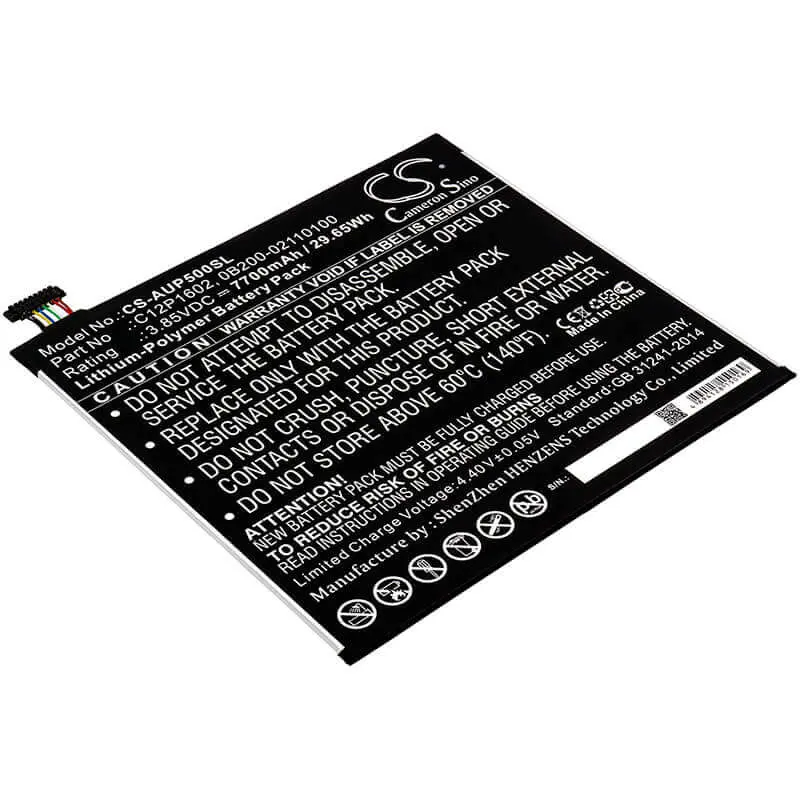 Asus Tablet & Lcd Monitor Battery – 3.85V Li-Polymer, 7700Mah, 29.65Wh (0B200-02110100, Lcd Monitor M/X) 1
