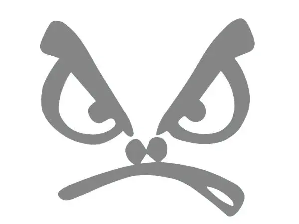'Bad Boy' Attitude-Themed Wall Applique 1