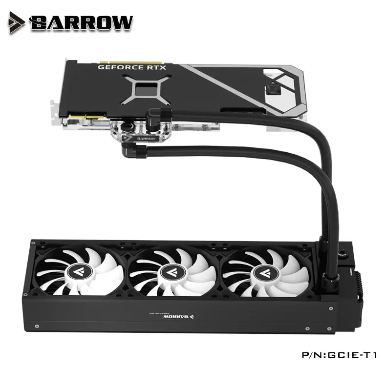Barrow 360Mm Gpu Radiator Kit — Designed For Rtx 3080/3090 With Dual Vram Cooling 1