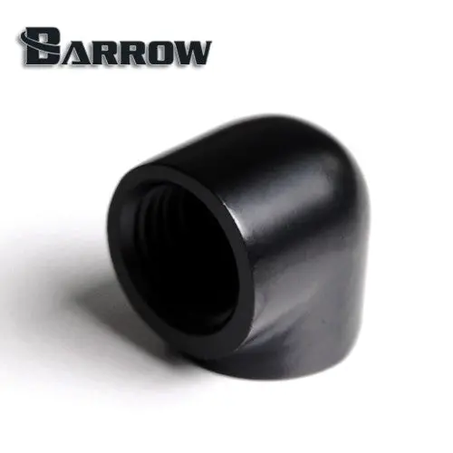 Barrow Black G1/4" 90° Female-To-Female Angle Adapter 1