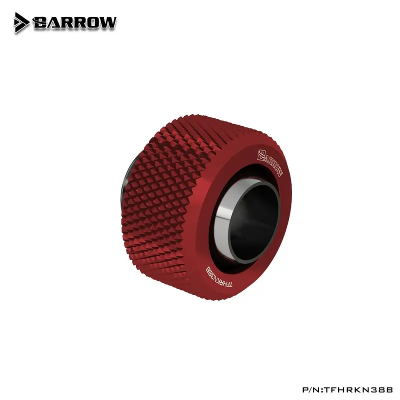 Barrow Choice Blood Red G1/4" Compression Fitting – Soft Tubing Variant (3/8" Id × 1/2" Od) 1