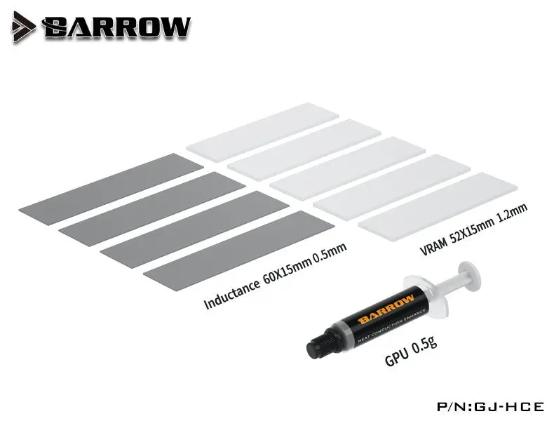 Barrow Enhance Thermal Conductivity Kit For Gpu Liquid Cooling 1