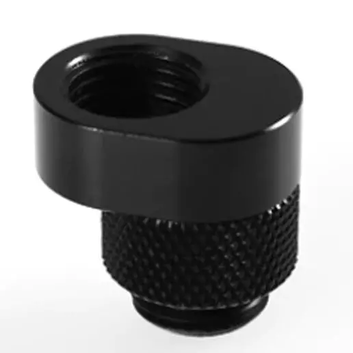 Barrow G1/4" 360° Rotary Offset Fitting – Matte Black 1