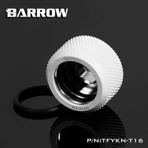 Barrow G1/4" Thread Rigid Tubing Fitting For 16Mm Od Tubing – White 1