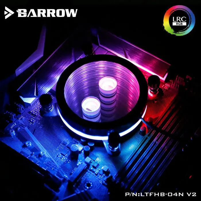 Barrow Jetting-Style Micro-Channel Cpu Block – Intel Supreme Edition (Black) 1