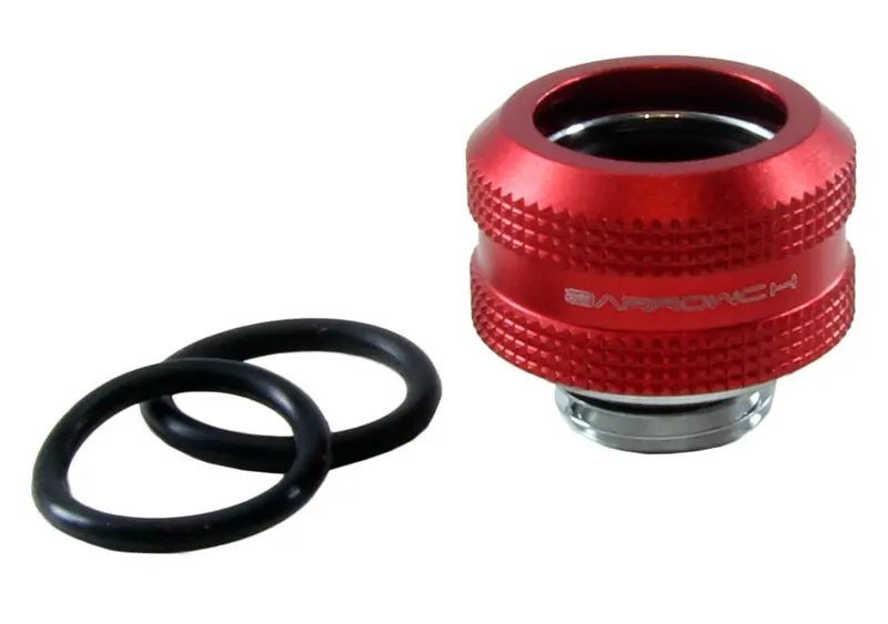 Barrowch 14Mm Od Compression Fitting – Blood Red Finish 1