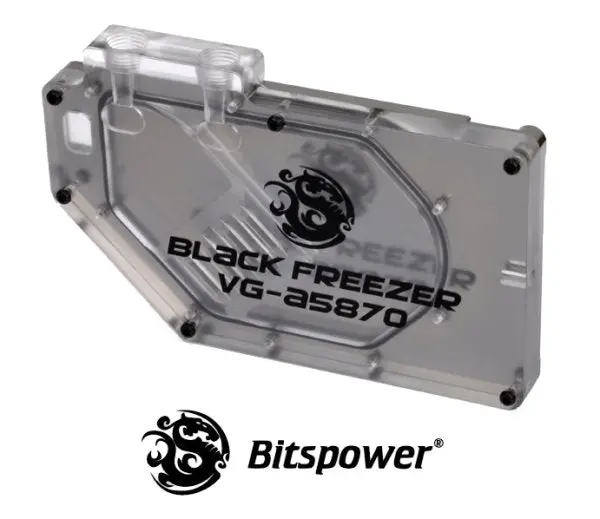 Bitspower Ati Radeon 5850/5870 Gpu Water Block – Transparent Acrylic Top With Clear Base 1