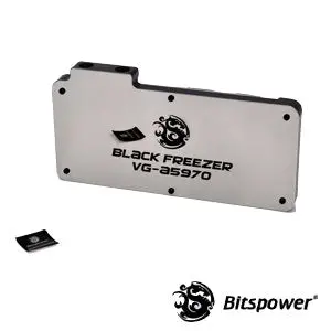 Bitspower Ati Radeon Hd 5970 Gpu Water Block – Stainless Steel Base With Acetal Top 1
