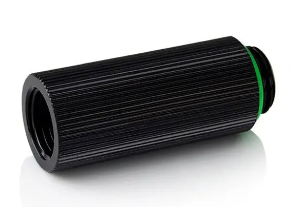 Bitspower G1/4" Ig1/4" 40Mm Black Extender Fitting – Pack Of 2 1