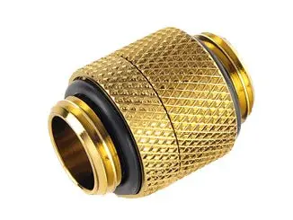 Bitspower G1/4" Male-To-Male Rotary Brass Adapter 1