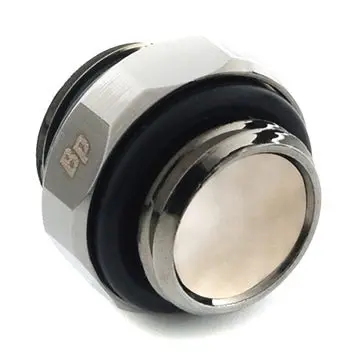 Bitspower G1/4" Sparkle Diamond Dual Fitting – Matte Black 1