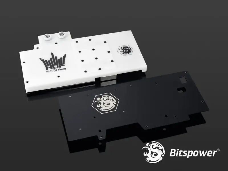Bitspower Galax Gtx 1080 Hof White Acrylic Water Block – V1 1