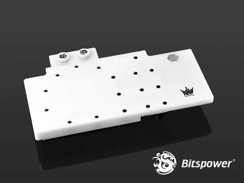Bitspower Galax Gtx 1080 Ti Hof White Acrylic Water Block – Custom Fit For Galax Hof Edition 1