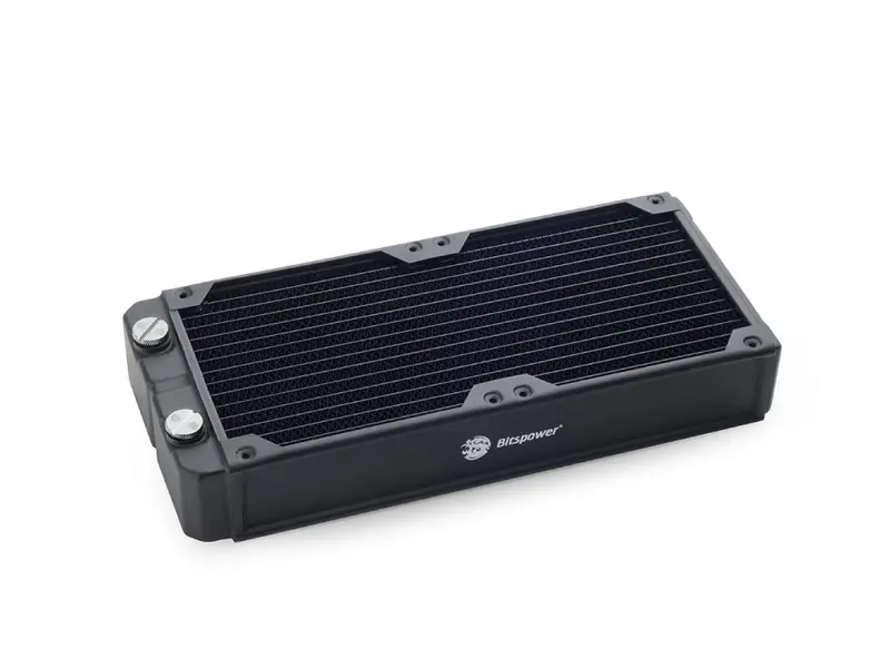 Bitspower Leviathan Xf 280Mm Radiator With Four G1/4" Threaded Ports 1