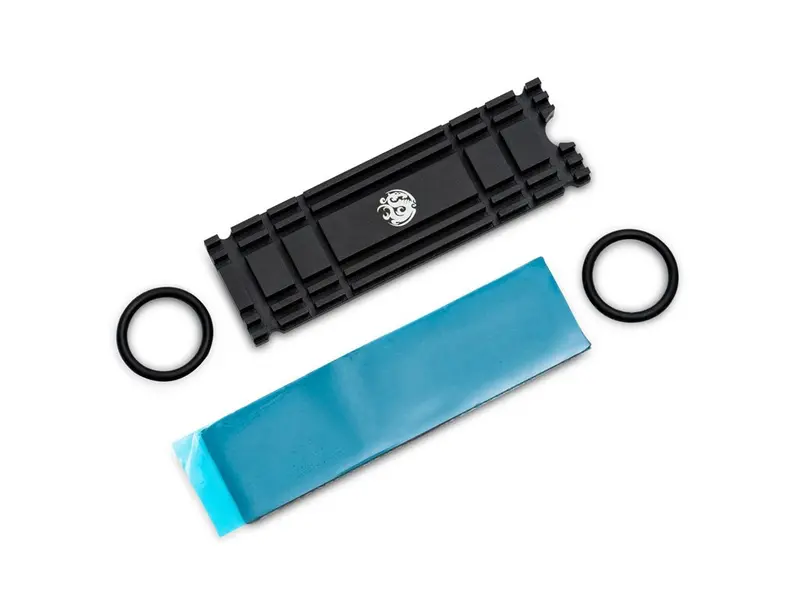 Bitspower Low-Profile M.2 Ssd Armor – Sleek Black Design 1