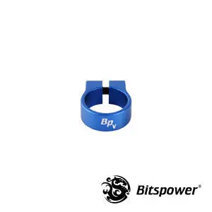 Bitspower Ltc4 Single Luxury Tube Clamp – 3/8" Od, Navy Blue 1