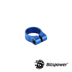 Bitspower Ltc5 Single Luxury Tube Clamp – 1/2" Od, Cobalt Blue 2
