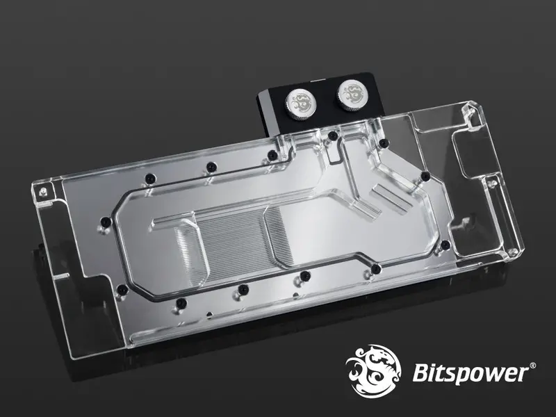 Bitspower Nickel-Acrylic Vga Water Block For Nvidia Titan V Gpu 1