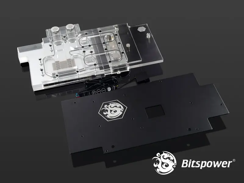 Bitspower Nickel Water Block Fitting Kit For Zotac Gtx 1080 Ti Pgf Oc Graphics Card 1