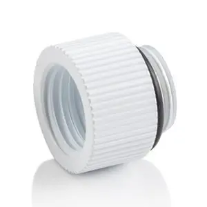 Bitspower Touchaqua G1/4" To Ig1/4" White Deluxe Extender Fitting – 10Mm Length (2-Pack) 1