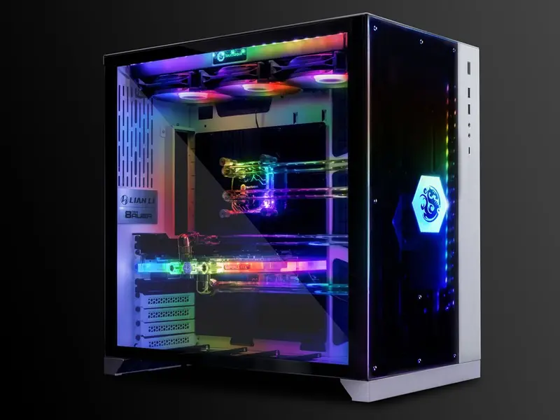 Bitspower Touchaqua Sedna O11D Front-Panel Loop Kit – For Lian Li O11 Dynamic Series 1