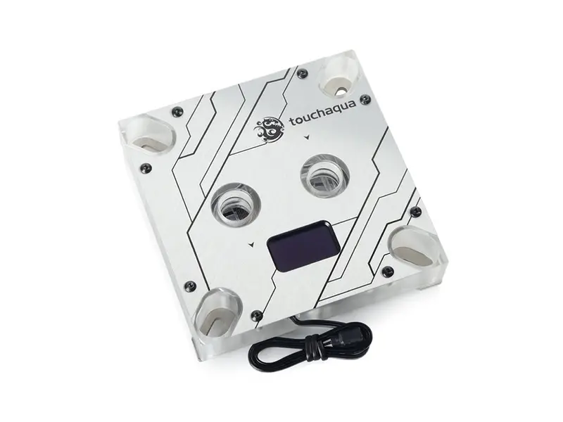 Bitspower Touchaqua Summit Ms Oled Cpu Block – Intel-Compatible 1