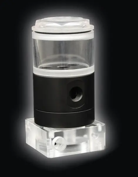 Bitspower Z-Multi 403 40Mm Acrylic Reservoir – Dual G1/4" Threaded Ports (Pom Body) 1