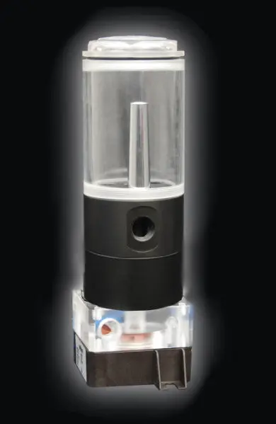 Bitspower Z-Multi 803Adp 80Mm Acrylic Reservoir – D-Plug Configuration (Pom Body) 1