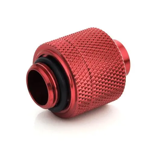 Bitspower Z-Multi V3 Compression Fitting – G1/4", Deep Blood Red, 7/16" Id (5/8" Od) 1