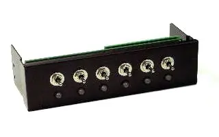 Black 6-Port Fan & Light Bus Controller With Noise Isolation 1
