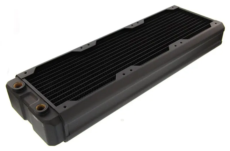 Black Ice Nemesis 360Gtx Dual-Core Xtreme Radiator – Black Carbon 1