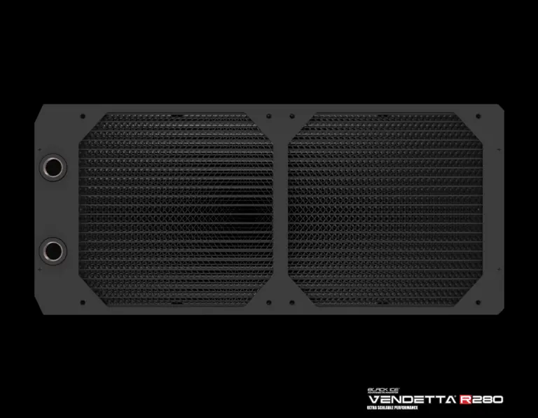 Black Ice Vendetta R280 Radiator – Omega Black Variant 1