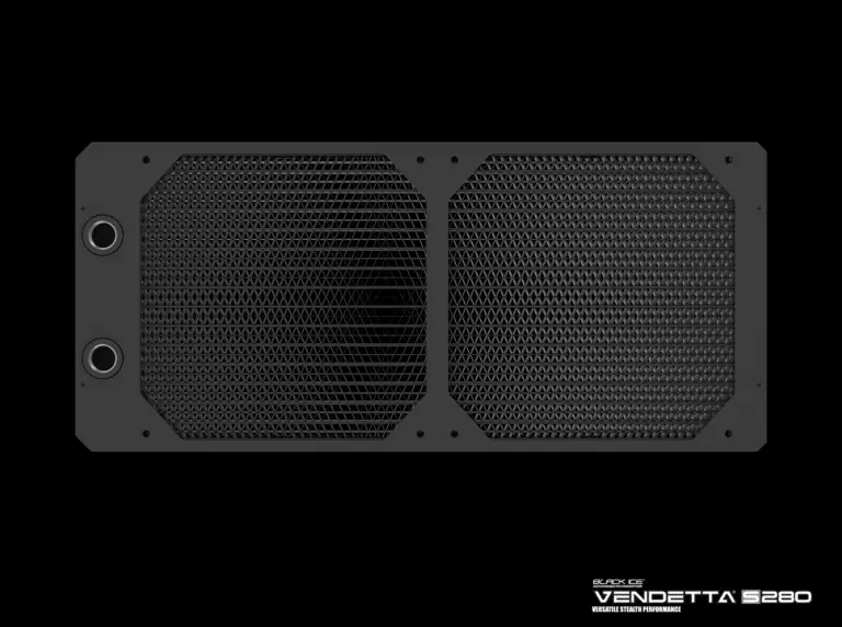 Black Ice Vendetta S280 Omega Black Gpu Liquid Cooling Block 1